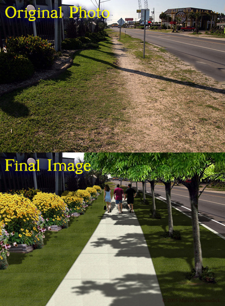 Sidewalk Improvements PC Sample_W500